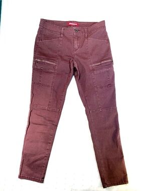 UNIONBAY Mauve Skinny Cargo Pants